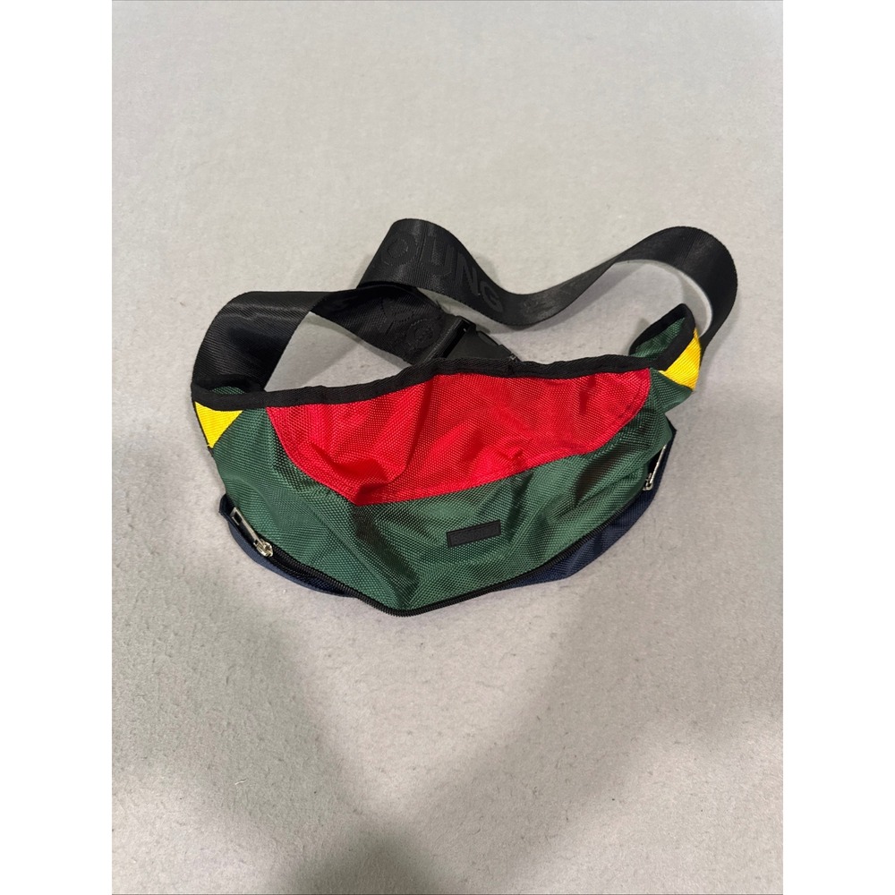 Young & Reckless Waist Bag Mens Multicolor Colorblock Adjustable Streetwear